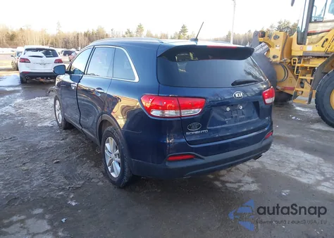2017 Kia Sorento 3.3L Lx из США, поврежденный, VIN 5XYPGDA50HG322445